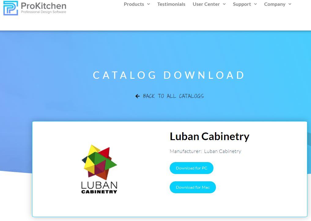 Luban ProKitchen catalog is finally live!